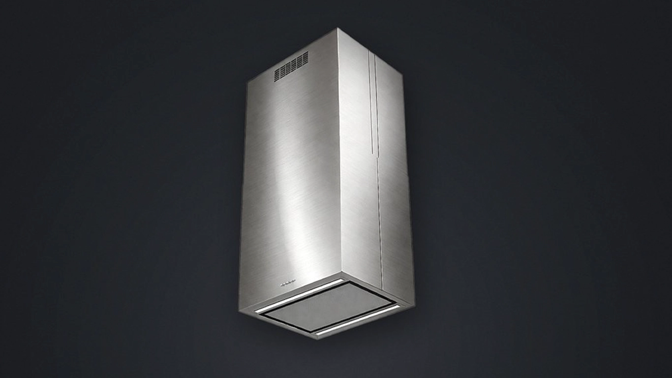 Coifa CUBE de parede em aço inox