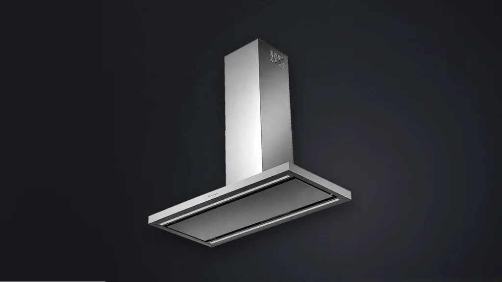 Coifa linear de parede em aço inox