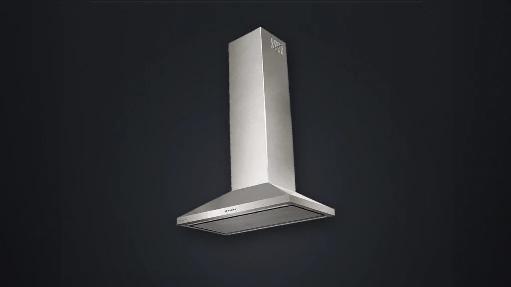 Coifa piramidal inox de parede